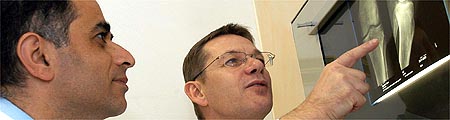 Gespräch zweier Ärzte