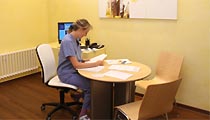 Hebammen Sprechstundenzimmer