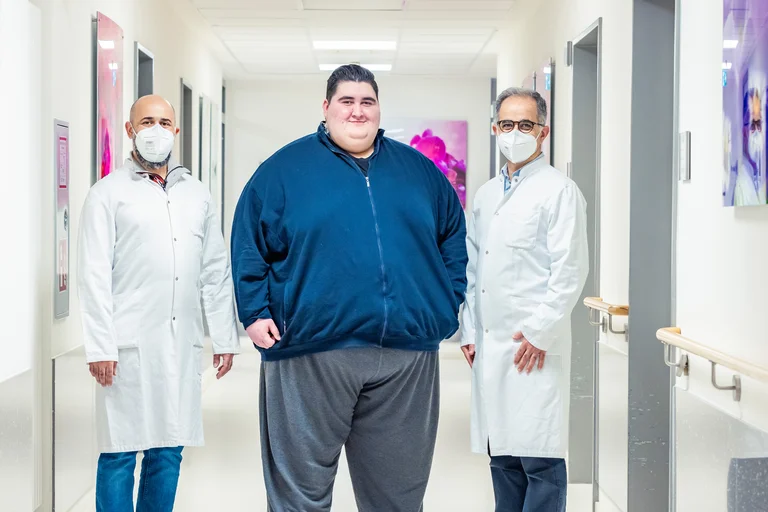 Der Patient des Adipositaszentrum Witten wurde bereits vor dem Eingriff durch das Team der Klinik für Allgemein- und Viszeralchirurgie betreut.