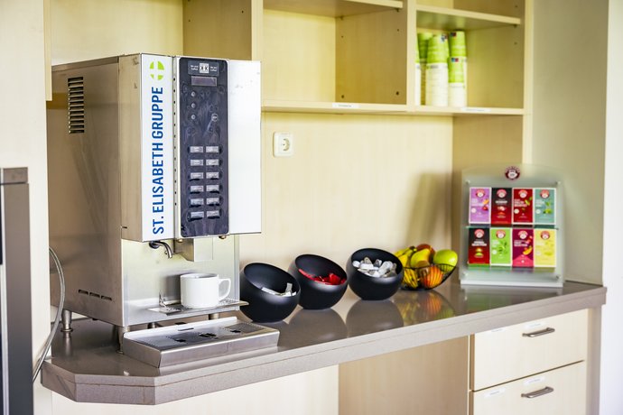 Kaffee- und Teebar für Wahlleistungspatienten im Marien Hospital Witten.
