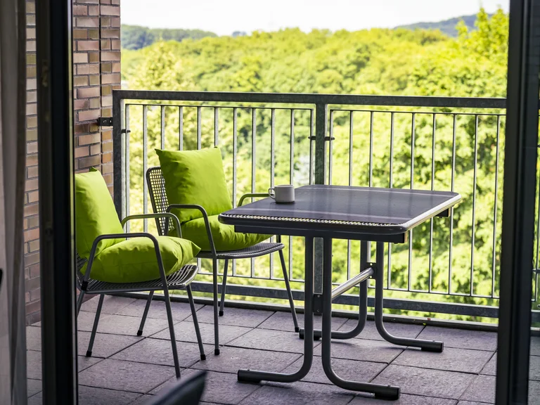 Terrasse der Panoramastation im Marien Hospital Witten.