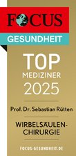 Focus-Siegel: Top Mediziner 2025, Prof. Dr. Rütten