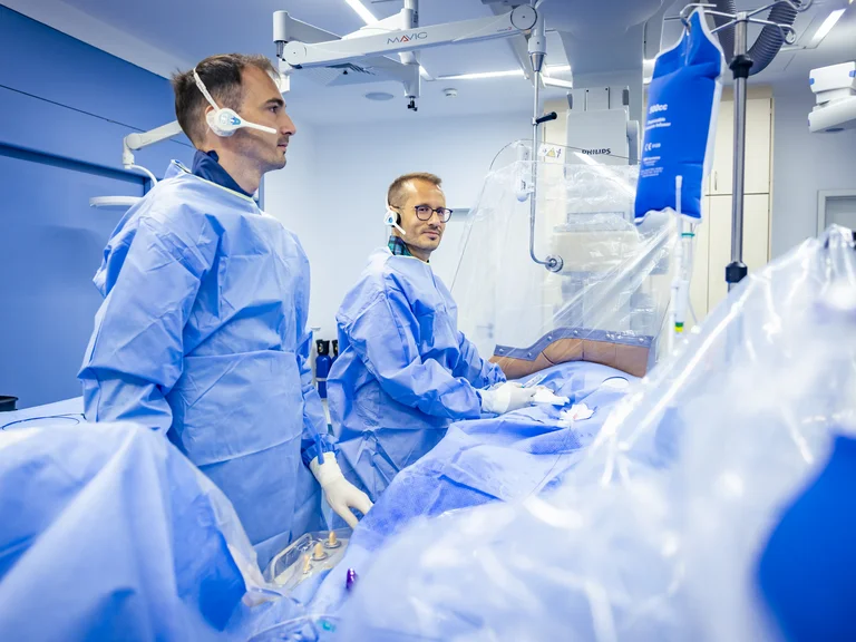 Elektrophysiologische Untersuchung bei Vorhofflimmern
