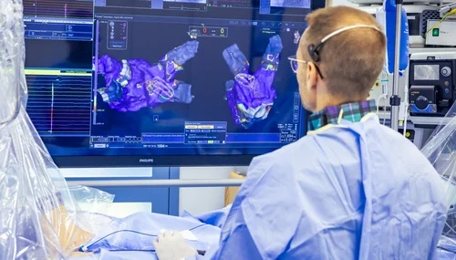 Elektrophysiologische Untersuchung bei Vorhofflattern