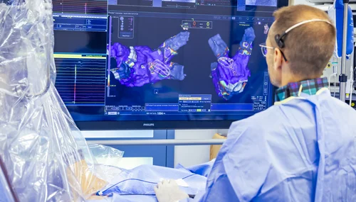 Elektrophysiologische Untersuchung bei Vorhofflattern