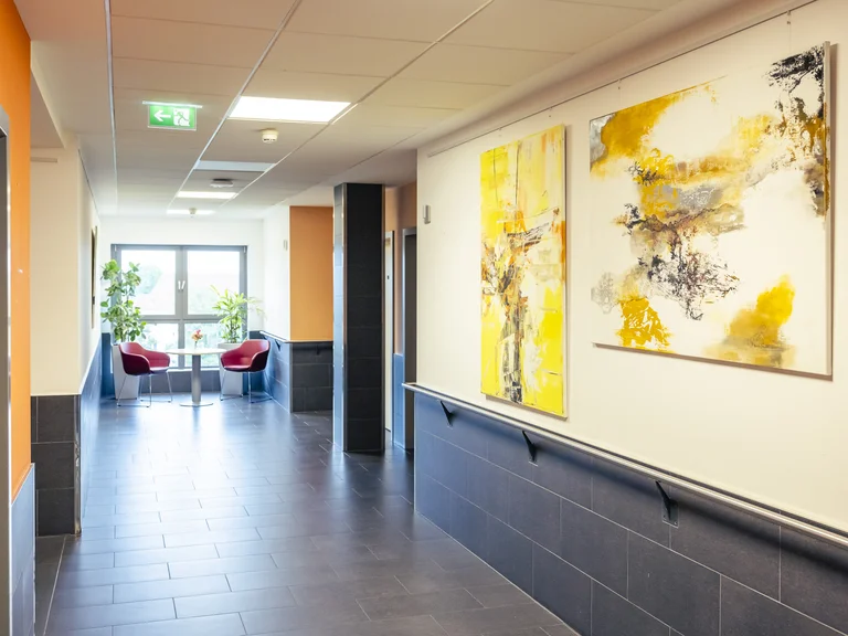 Flur der Panoramastation im Marien Hospital Witten.
