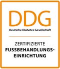 Logo Stationäre Fußbehandlungseinrichtung (DDG)