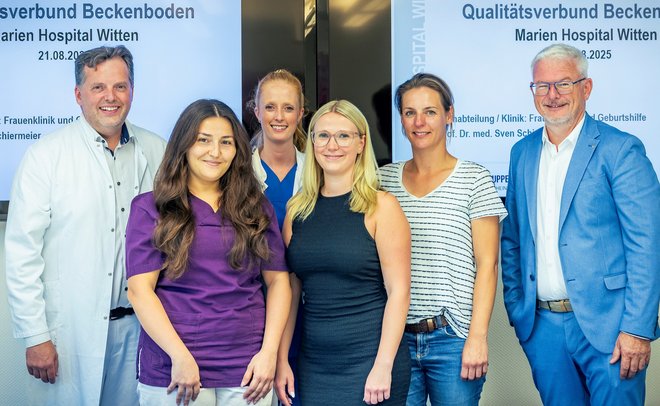 Beitritt Qualitätsverbund Beckenboden