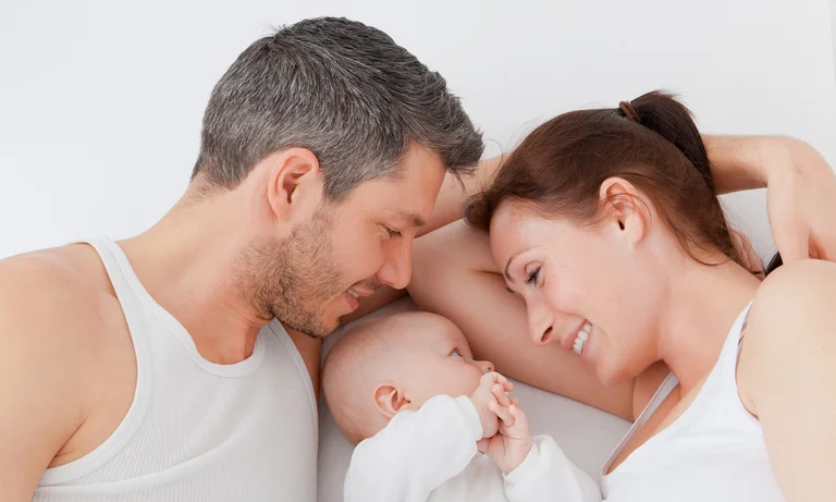 Eltern mit Baby