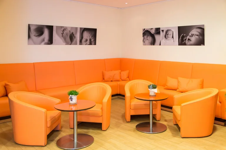Frühstücksraum in der Geburtshilfe des Marien Hospital Witten