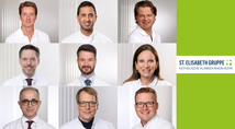 Collage aller Klinik verantwortlichen Ärzte der St. Elisabeth Gruppe.